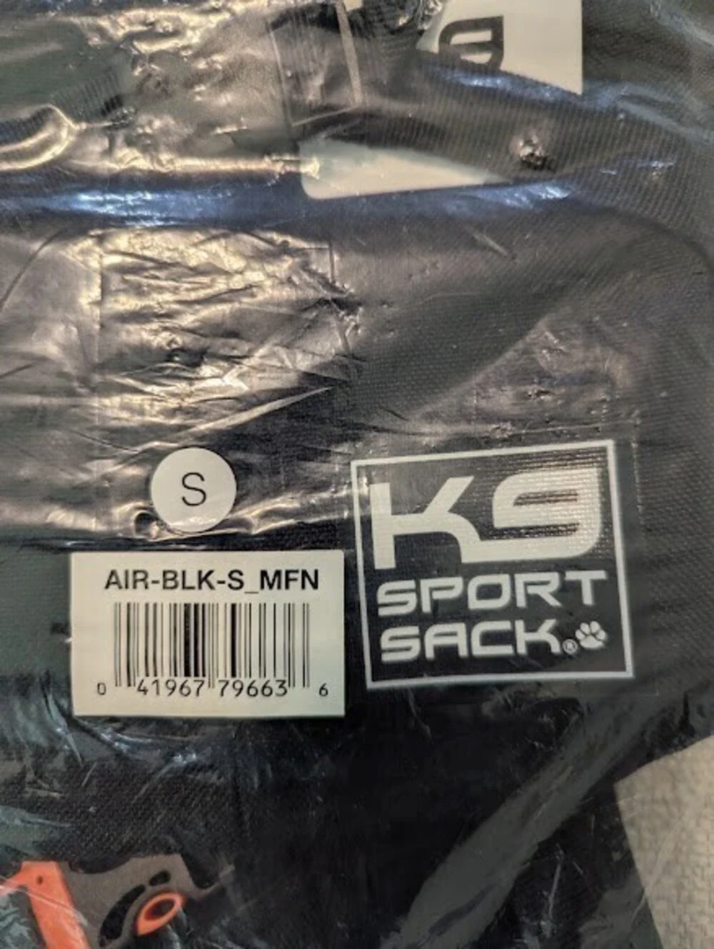 K9 Sport Sack Air 2 Dog Carrier Backpack Black Size Small 30 lbs - NWT/Open Box